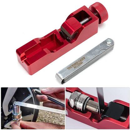 Bethesda Industrial Spark Plug Gap Tool & 32 Blades Metric Feeler Gauge Gap Filler Measuring Tools