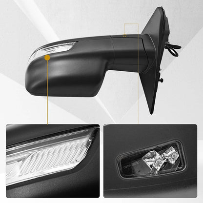 Bethesda Industrial New Heated Mirror w/Power Fold Signal Light Right For 19-24 Ram 1500 68276500AH