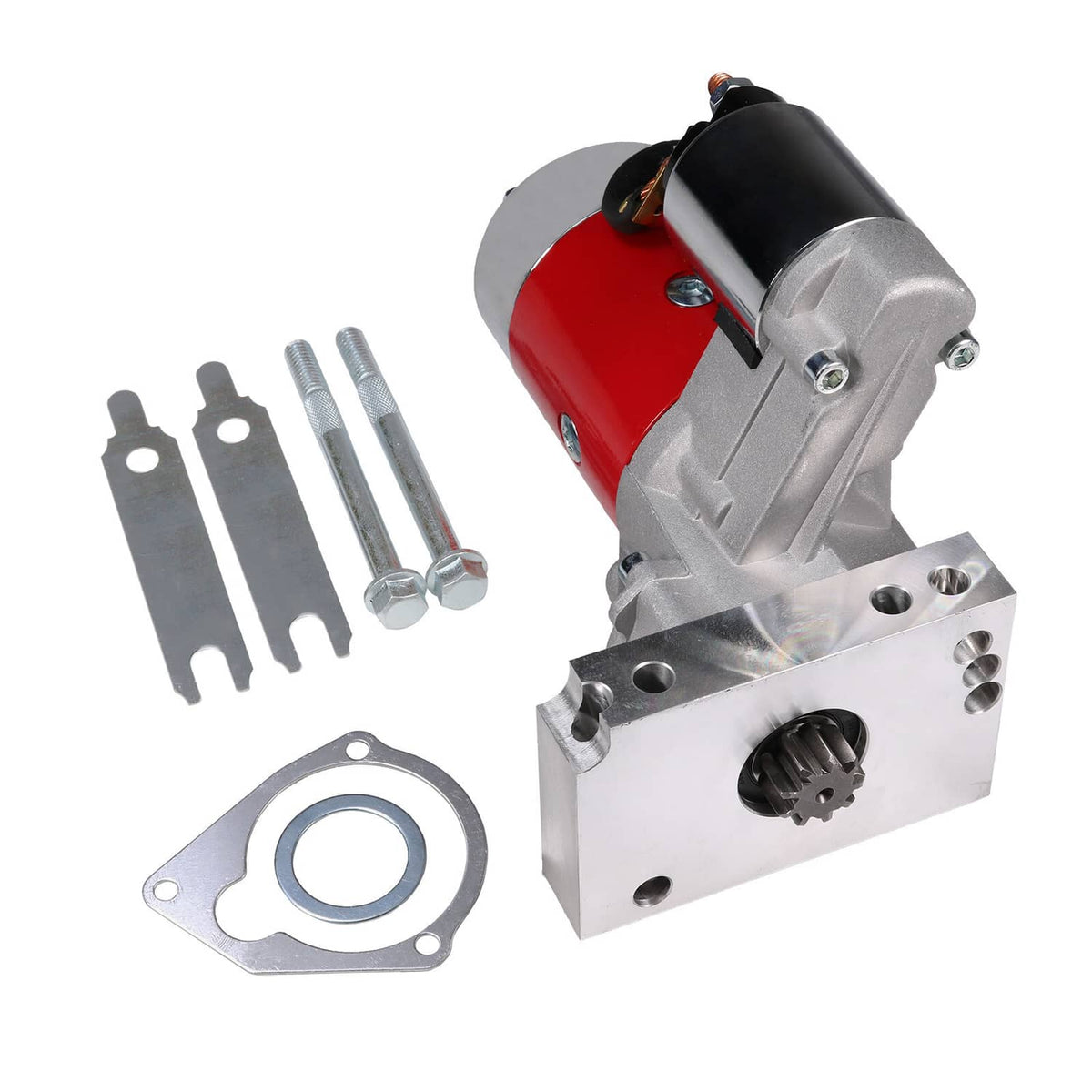 Bethesda Industrial Red High Torque Mini Starter 153 168 Tooth For Small & Big Block Chevy NEW