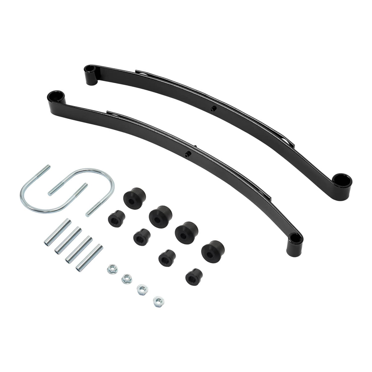 Bethesda Industrial Rear 2 Leaf Spring Kit W/Bushing & Sleeves For Golf Carts EZGO RXV 2008-UP