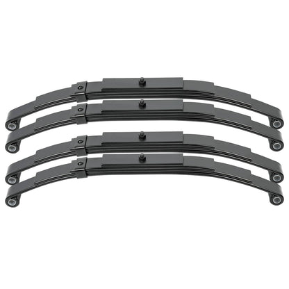 Bethesda Industrial Tandem Trailer Axle Suspension Kit U-bolt Hanger Kit 4 Leaf Springs Equalizer