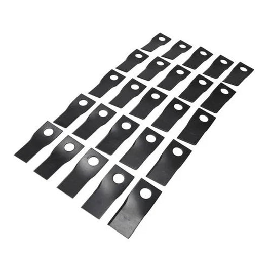 Bethesda Industrial Disc Mower Blade - Right Hand 14° Clockwise Twist 25 Pack fits Case IH 84255699
