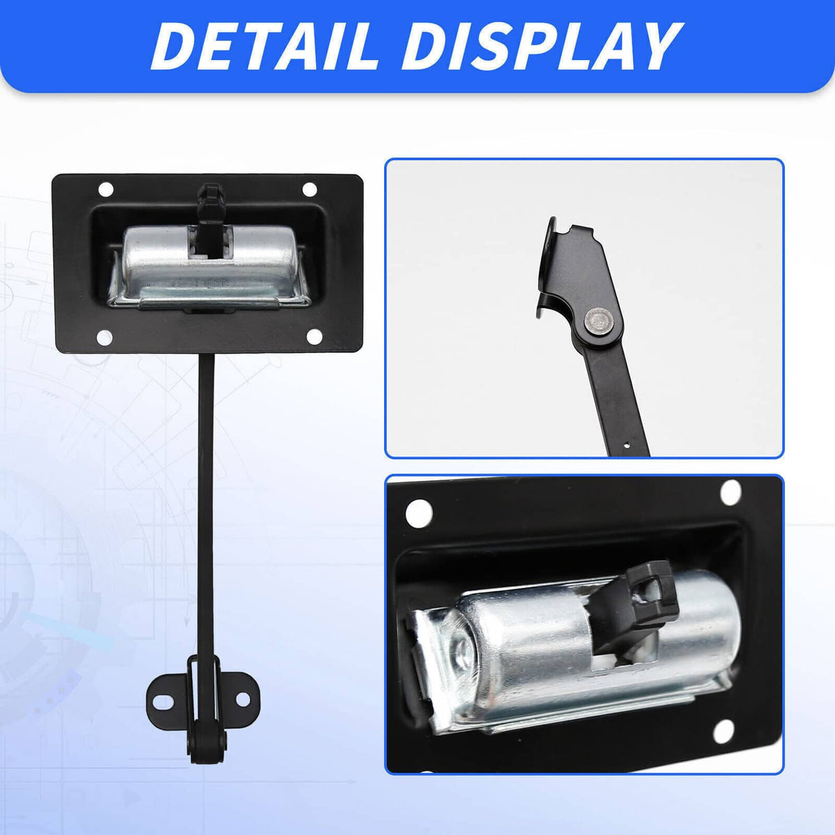 Bethesda Industrial Rear Door Gate/Tailgate Check Strap Retaining Arm For Jeep Wrangler JK 2011-2019