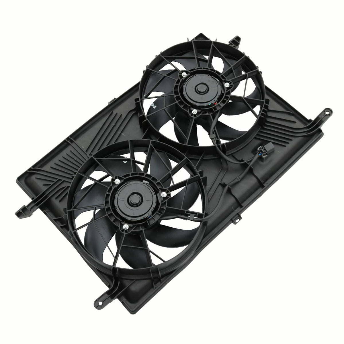 Bethesda Industrial Dual Radiator Cooling Fan Fits For 07-2017 GMC Acadia 2009-17 Chevrolet Traverse