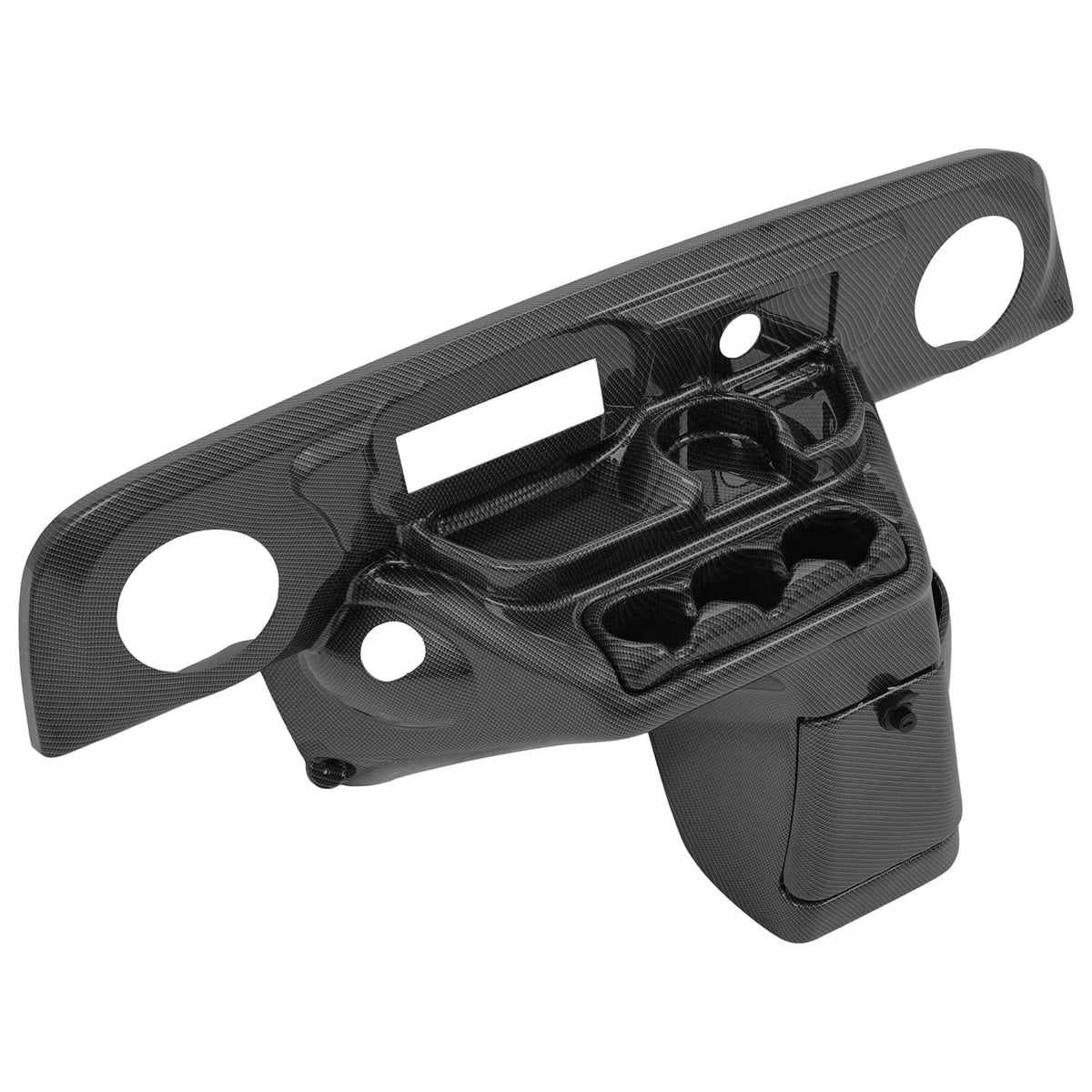Bethesda Industrial Carbon Fiber Style Dash Dashboard W/ Radio Speaker Cutout For EZGO TXT 96-13