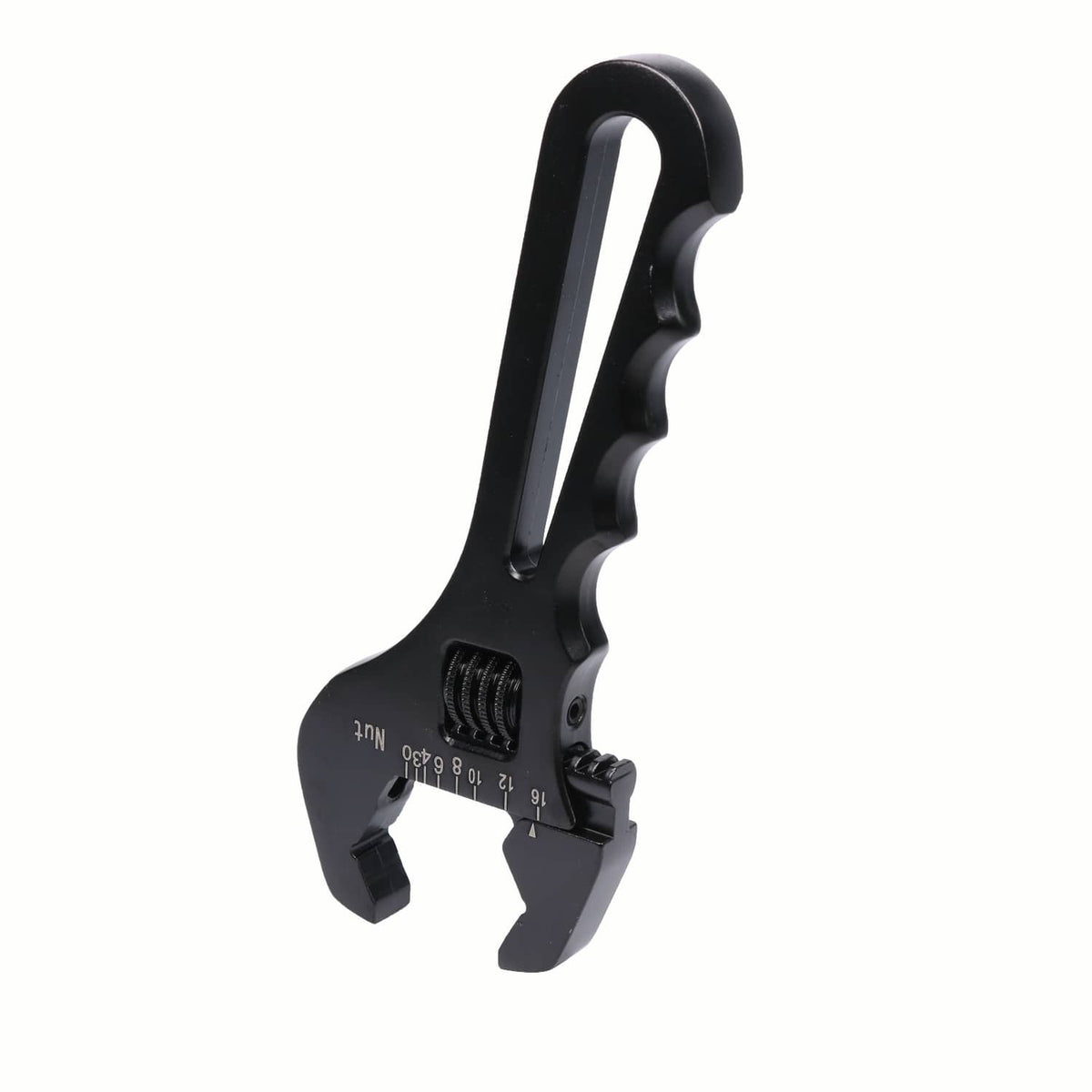 Bethesda Industrial Aluminum 3AN-16AN Adjustable Wrench Tool Spanner Black For Hose End Fitting