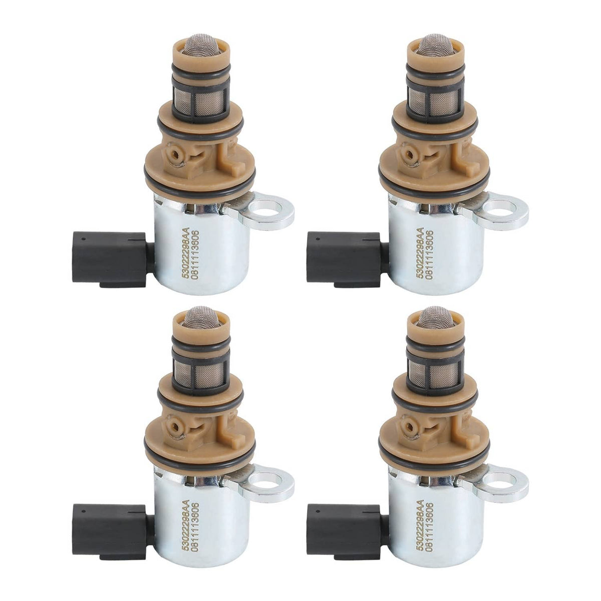 Bethesda Industrial 4PC Multiple Displacement Solenoid 53022298AA For 10-23 Dodge Ram Jeep 5.7L 6.4L