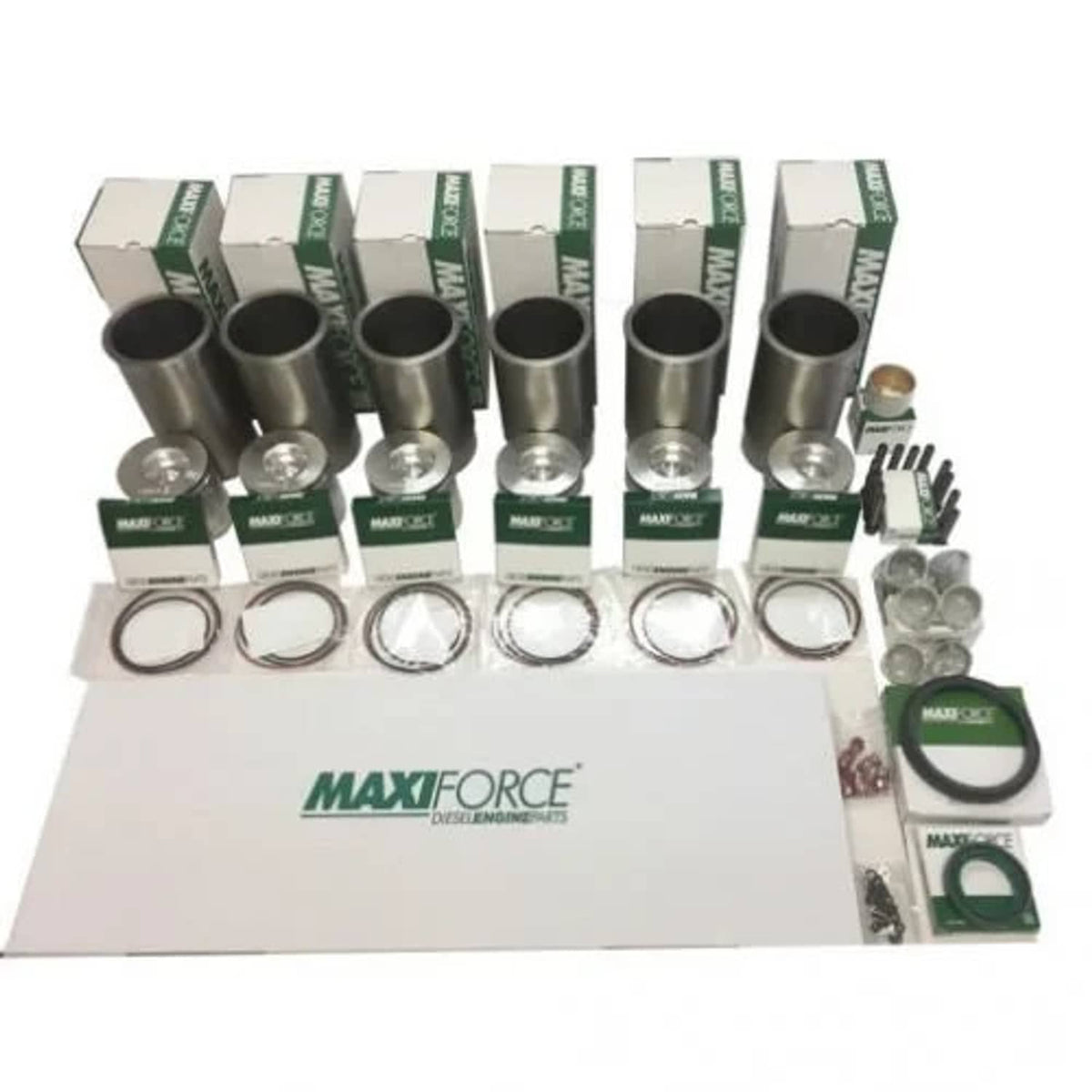 Bethesda Industrial Engine Rebuild Kit - Less Bearings - High Compression 6404A/T fits John Deere