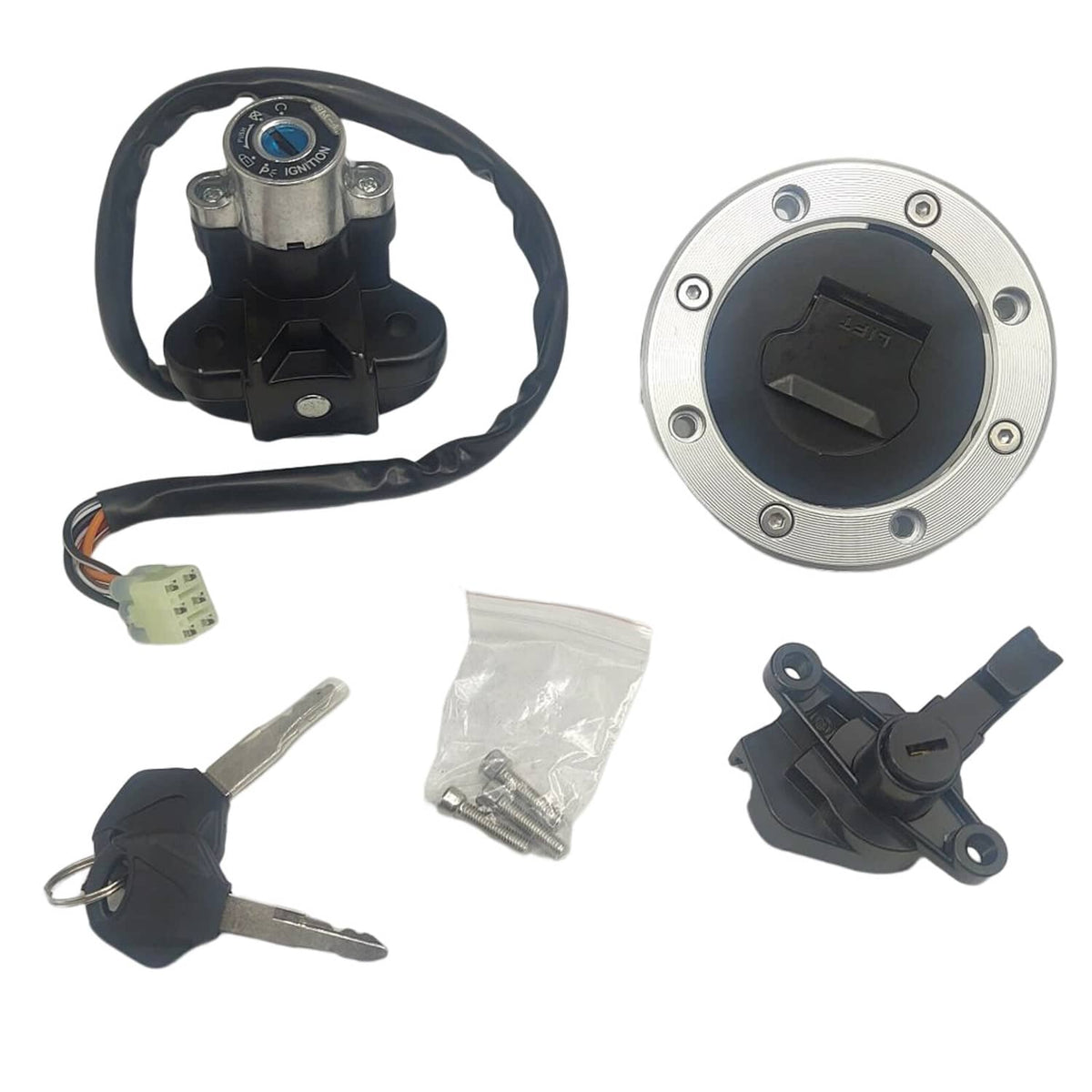Bethesda Industrial Ignition Switch Fuel Gas Cap for Suzuki Bandit 600 1200 GSF600S GSF1200