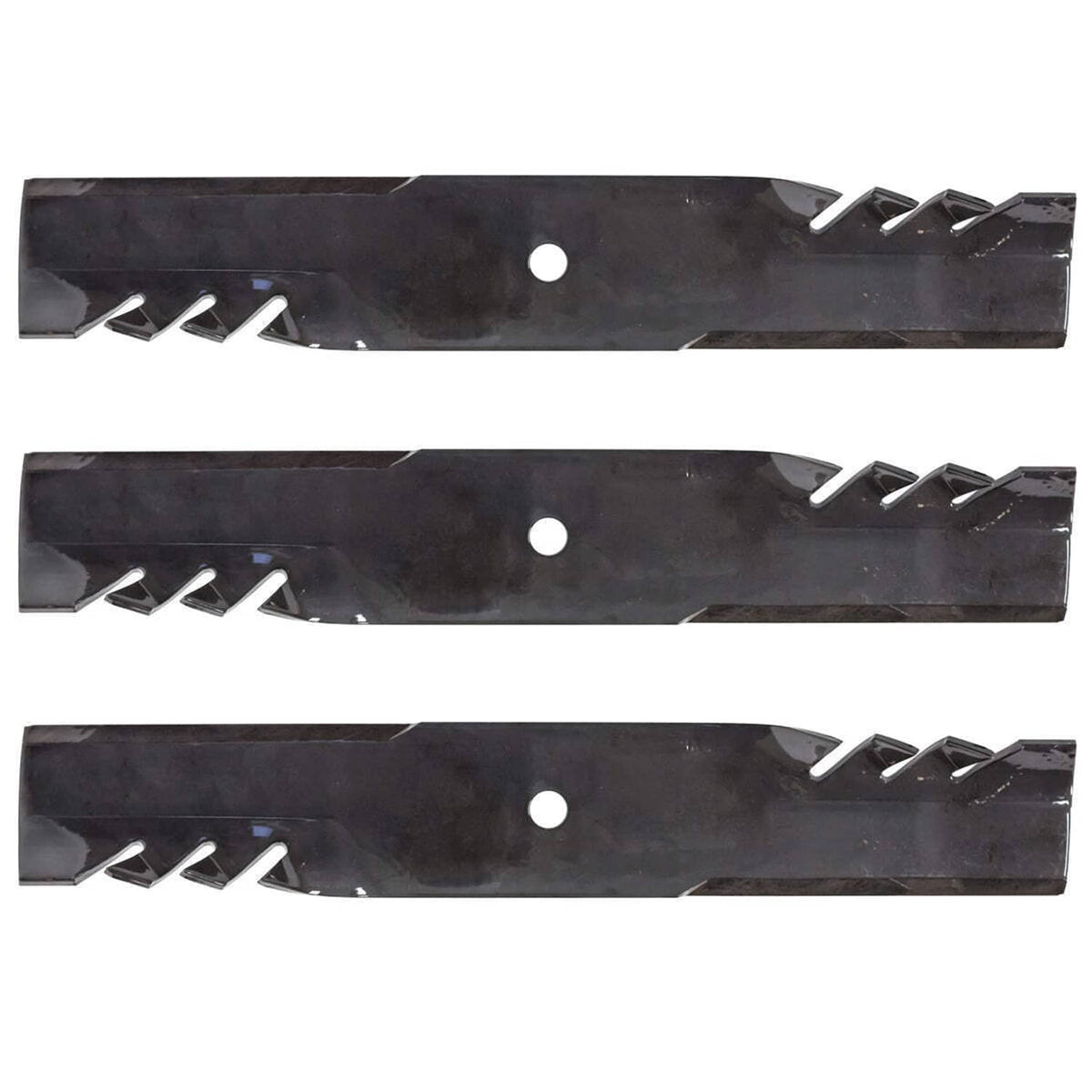 Bethesda Industrial 3PK Oregon 596-344 52" Deck Gator Mulching Lawn Mower Blades Fits Lesco 50125