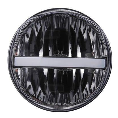 Bethesda Industrial Pair 7" inch Round Halo LED Headlights DRL Turn For Chevrolet Bel Air