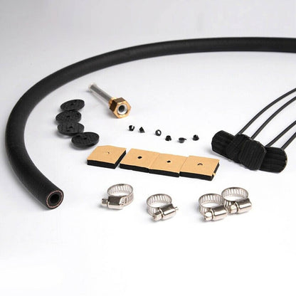 Bethesda Industrial Transmission Oil Cooler+Hose /Mounting Kit 4 Row Radiator Auto-Manual Aluminum