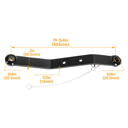Bethesda Industrial #159332 Lift Arm Category 1 For Kubota B-Series 3-Point Hitch Powder Coated