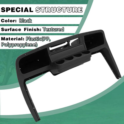 Bethesda Industrial Golf Cart Dash Assembly Cover Instrument Panel For EZGO TXT & Medalist 1994-2013