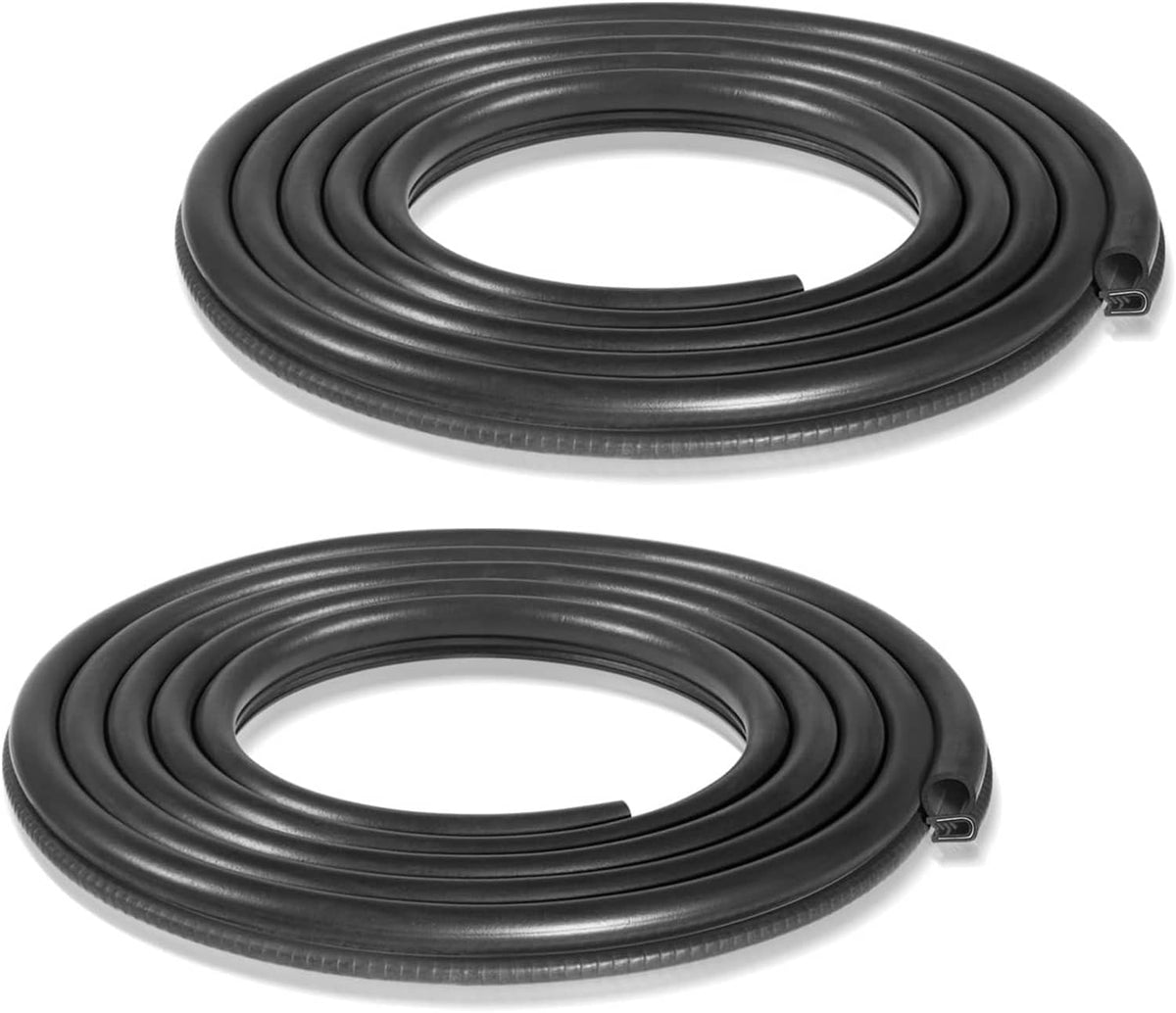 Bethesda Industrial 2 Pack R60-6001-650 Door Seal Weatherstrip 13ft for Peterbilt 377 359 370 380