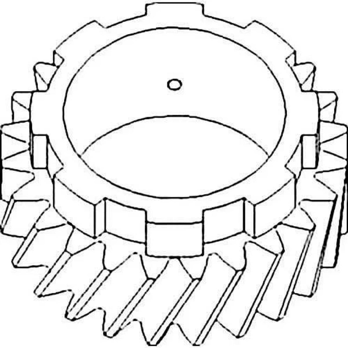 Bethesda Industrial Pinion Shaft fits Allis Chalmers D10 D12 D14 D15 70228294
