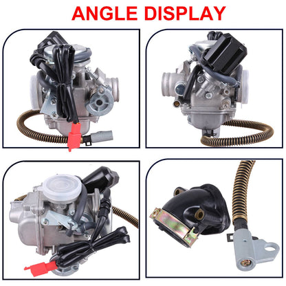 Bethesda Industrial Carburetor fits for motorcycle scooters with GY6 150-250CC engine
