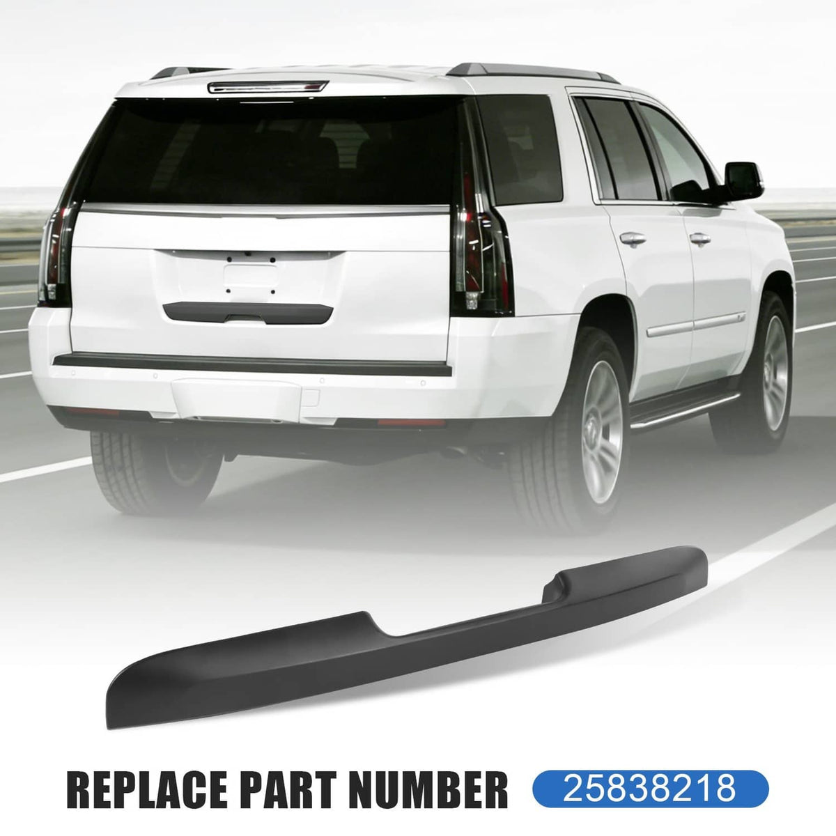 Bethesda Industrial Outside Lift Gate Handle Black For 07-14 Yukon Suburban Tahoe Escalade 25838218
