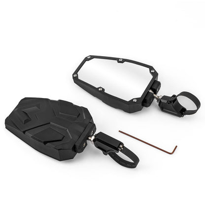 Bethesda Industrial UTV Rear View Side Mirrors 1.5"-2.0" for Polaris RZR 900 1000 Can-Am X3 Kawasaki