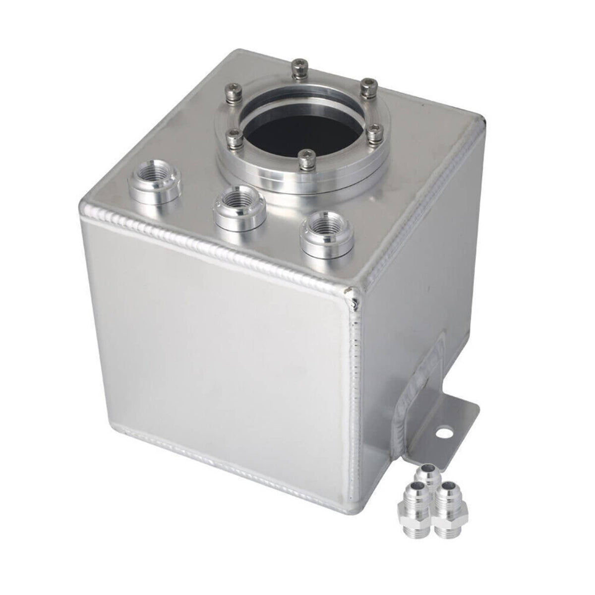 Bethesda Industrial 2L Billet High Flow Swirl Fuel Surge Tank AN6 Fitting & 044 External Fuel Pump