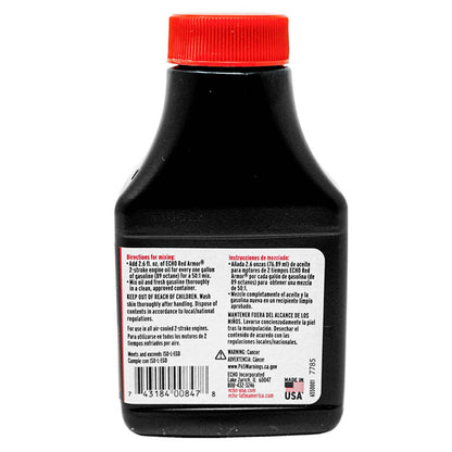 Bethesda Industrial (6) Genuine OEM ECHO Red Armor 1 Gallon Mix of 2-Cycle Oil 2.6oz 2.6 oz 6550001