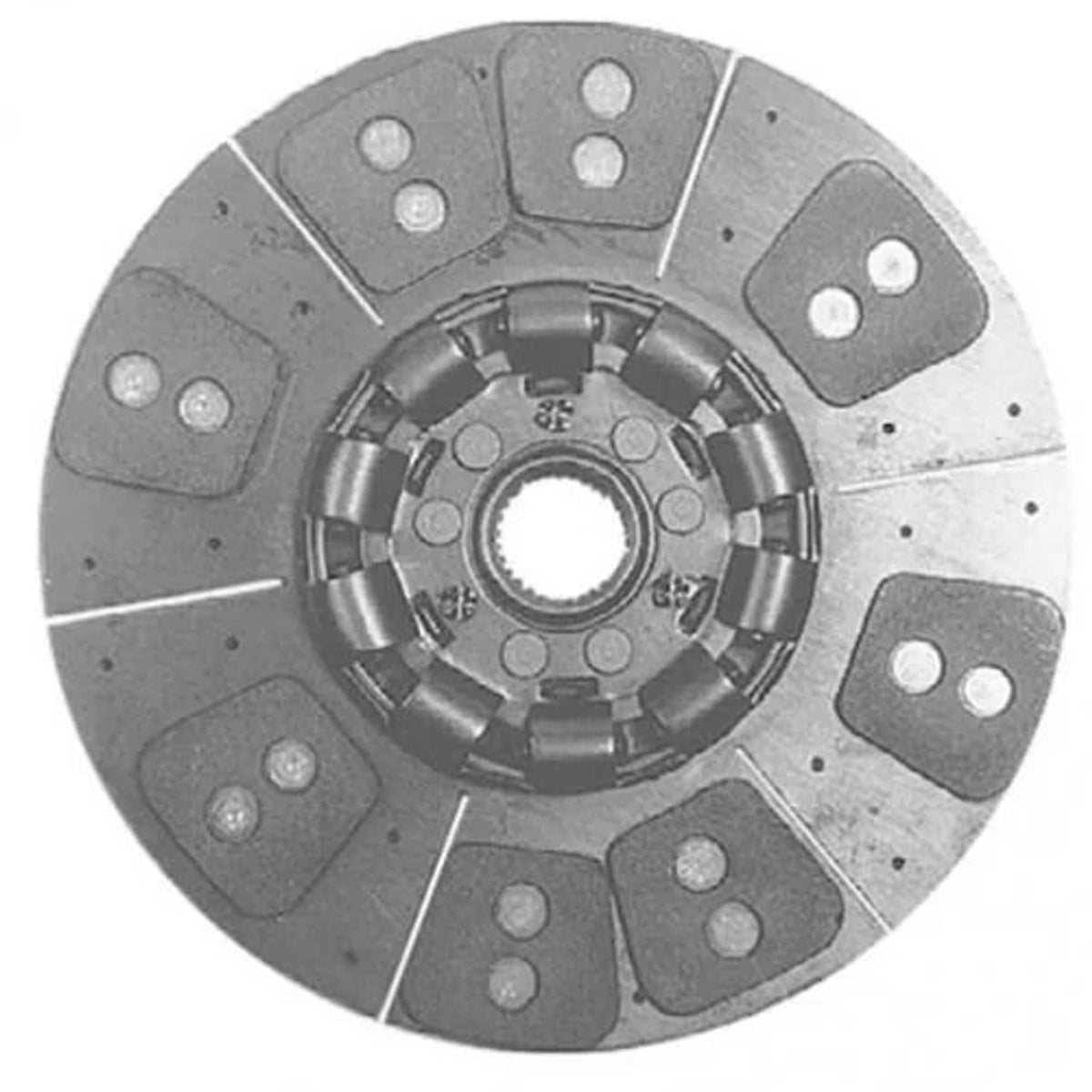 Bethesda Industrial Clutch Plate - 8 Pad fits Massey Ferguson 1105 1135 72160745