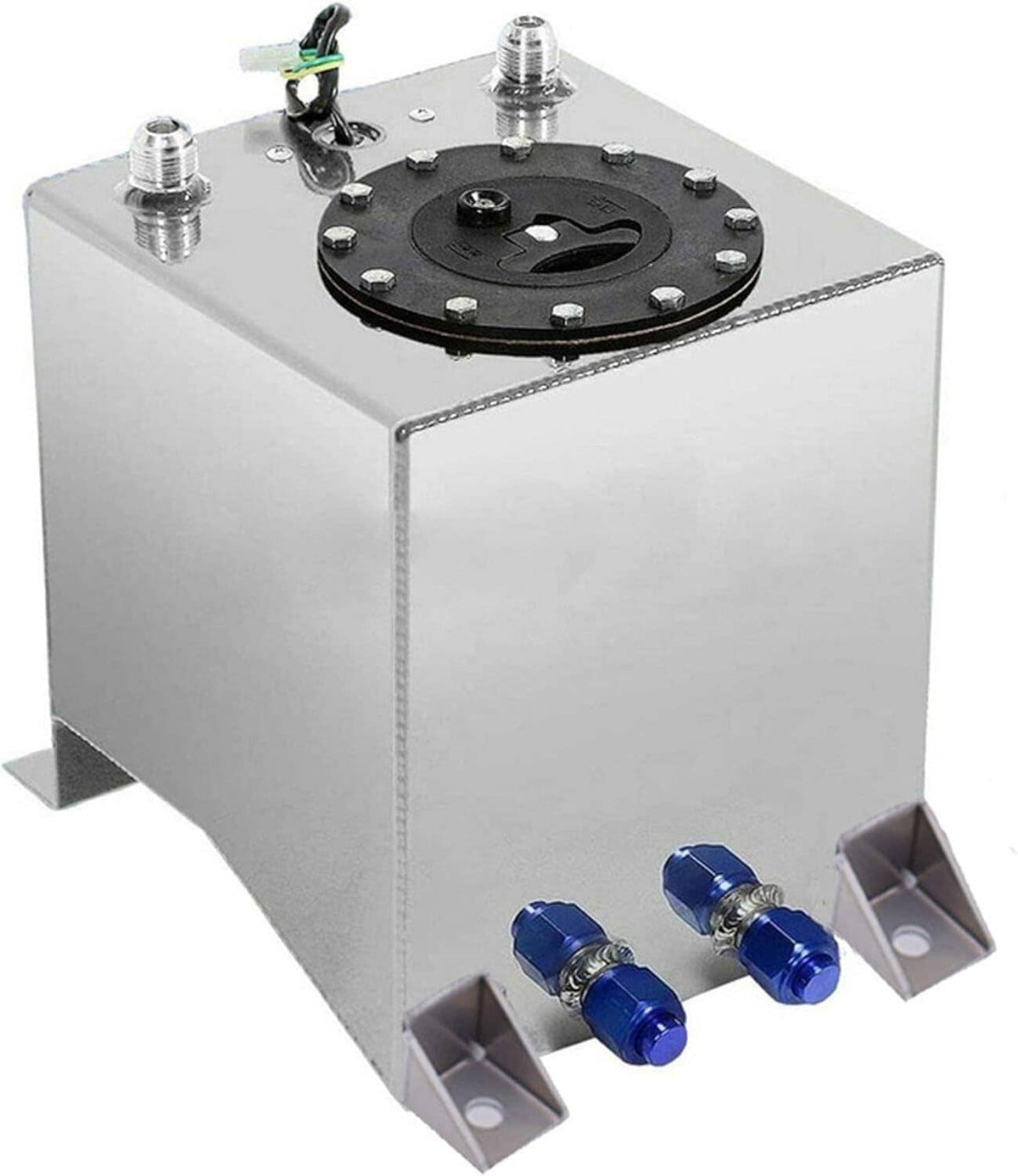 Bethesda Industrial 2.5 Gallon Aluminum Racing Drift Fuel Cell Gas Tank & Level Sender Universal