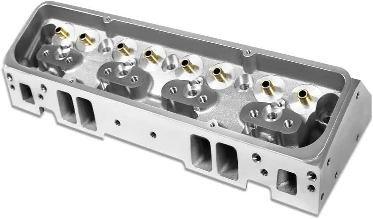 Bethesda Industrial 1 Pair For Chevy SBC 283 302 350 400 Bare Cylinder Heads 205cc/64cc Angle Plug