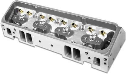 Bethesda Industrial 1 Pair For Chevy SBC 283 302 350 400 Bare Cylinder Heads 205cc/64cc Angle Plug