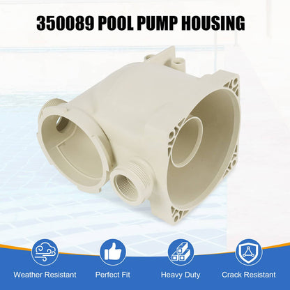 Bethesda Industrial 350089 350090 350091 Volute Fit Pentair SuperFlo Inground Pool&Spa Pump