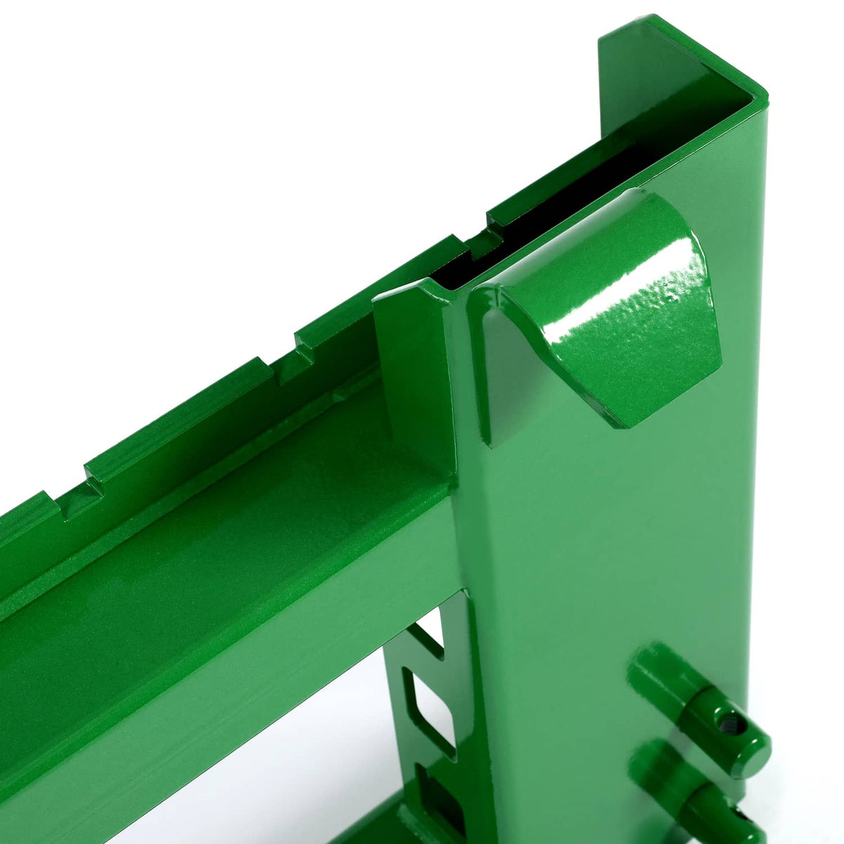 Bethesda Industrial 50" Pallet Fork Frame 4000LBS heavy-duty Steel For John Deere Loaders Skid Steer