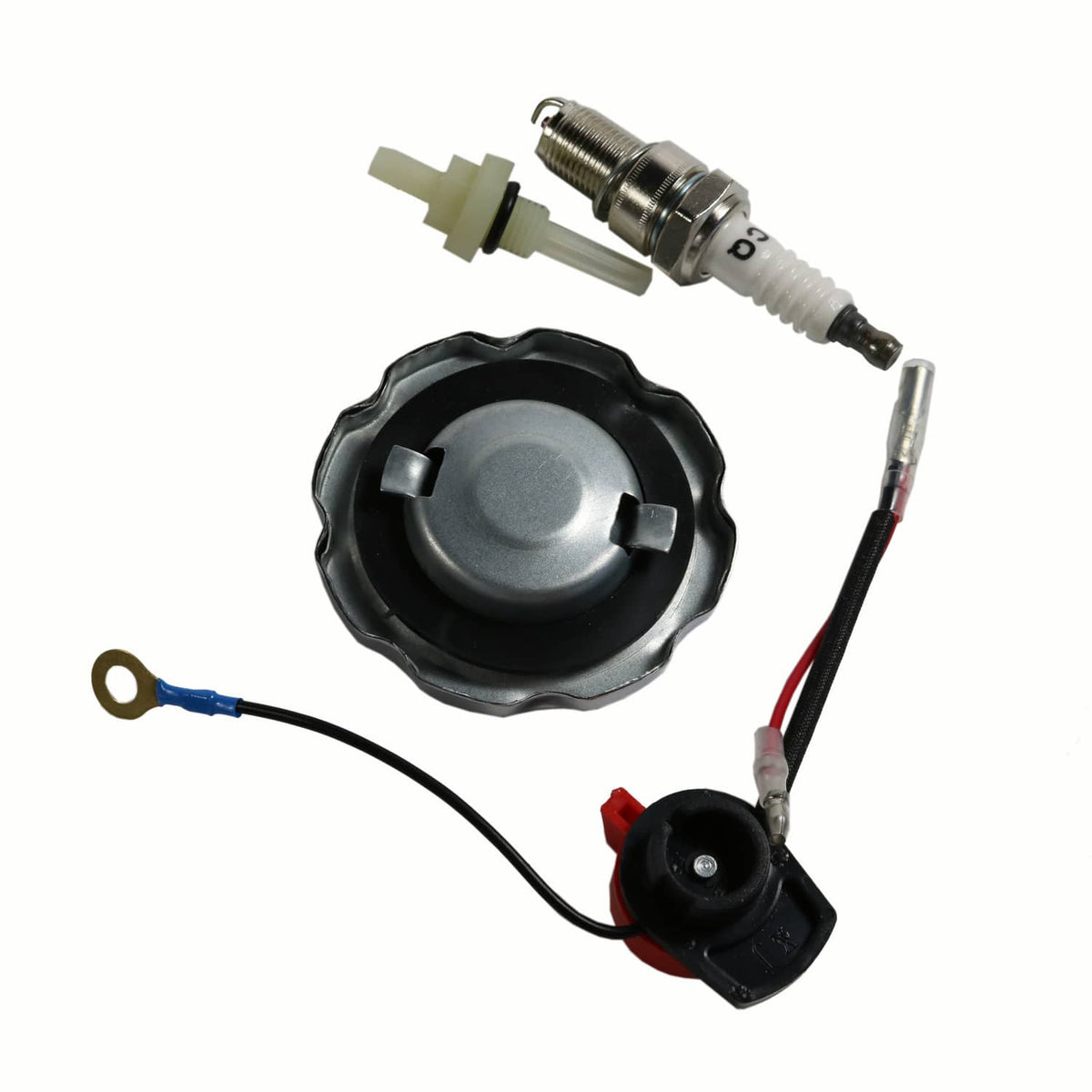 Bethesda Industrial For Honda GX270 GX240 Recoil Carburetor Spark Plug Ignition Coil Air Filter Kit