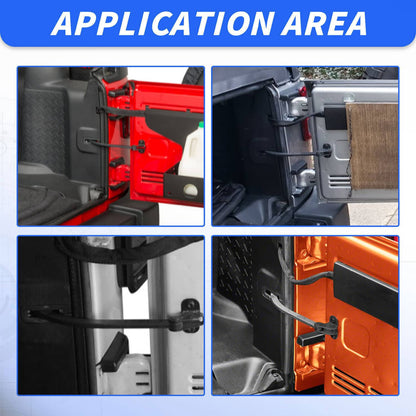 Bethesda Industrial Rear Door Gate/Tailgate Check Strap Retaining Arm For Jeep Wrangler JK 2011-2019