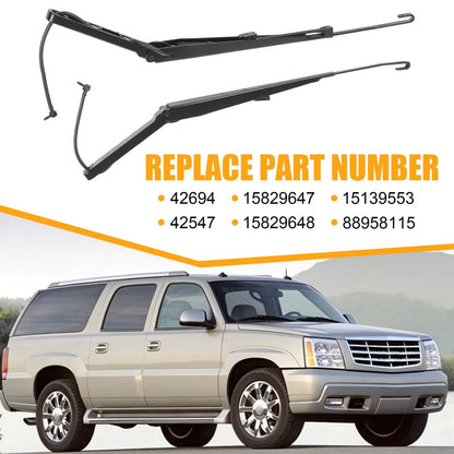 Bethesda Industrial Windshield Wiper Arms Fit 99-07 Chevy Silverado Suburban Tahoe GMC Sierra Yukon