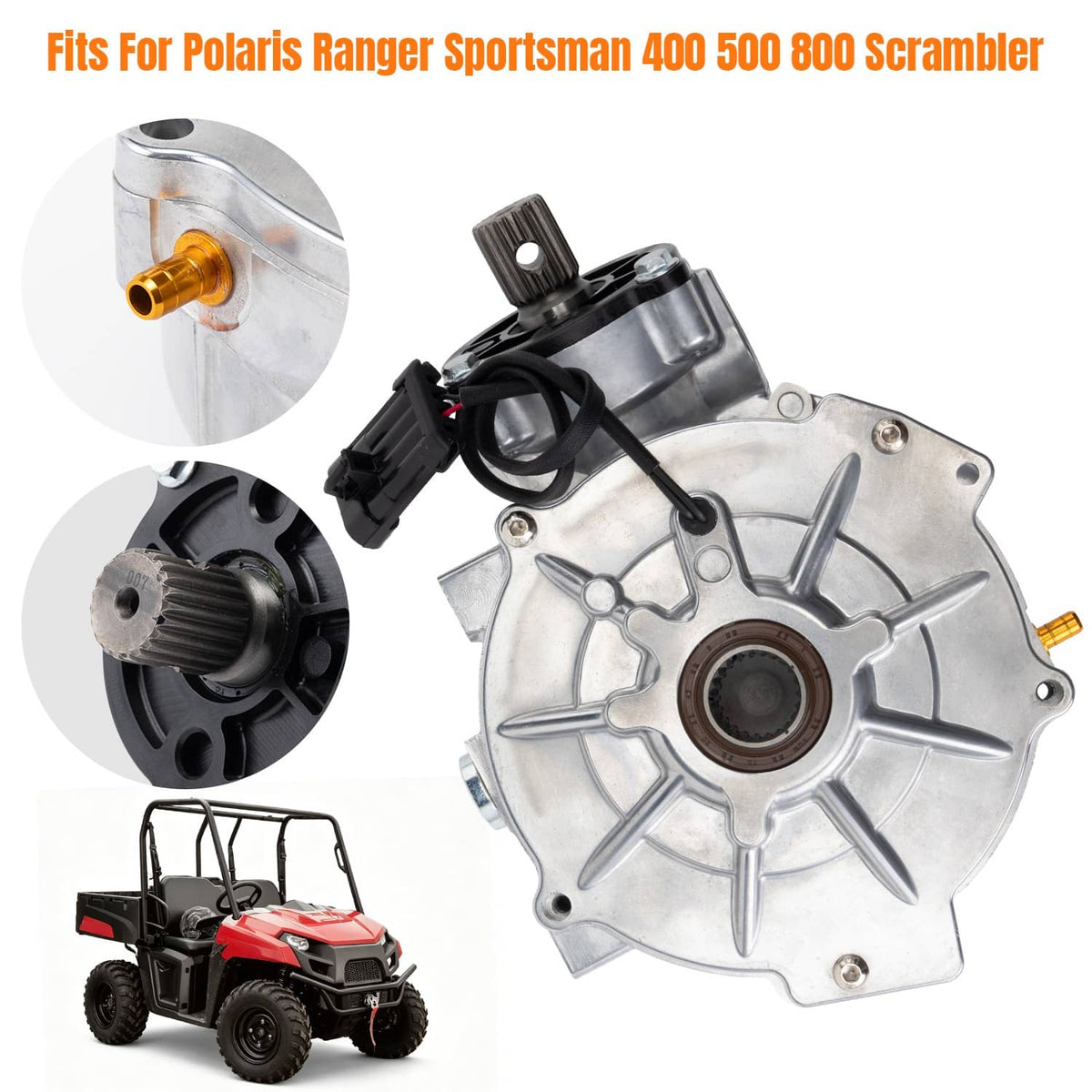 Bethesda Industrial NEW Differential Front for Polaris Ranger 800 6x6 2010-2016 #1332772 1332829