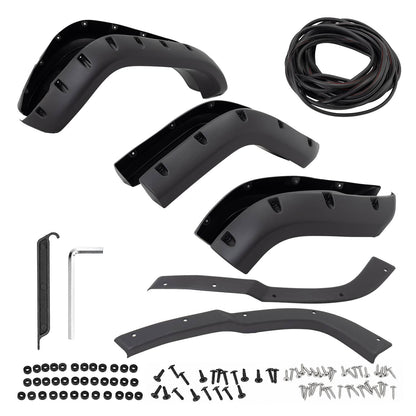 Bethesda Industrial Front & Rear Fender Flares For Jeep Cherokee XJ(4DR) Sport Utility 1984-2001