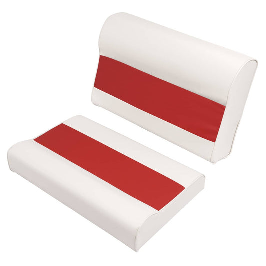 Bethesda Industrial #8WD95-1009 28" Boat Pontoon Bench Seat Cushion Set Seat Bottom+Seat Backrest