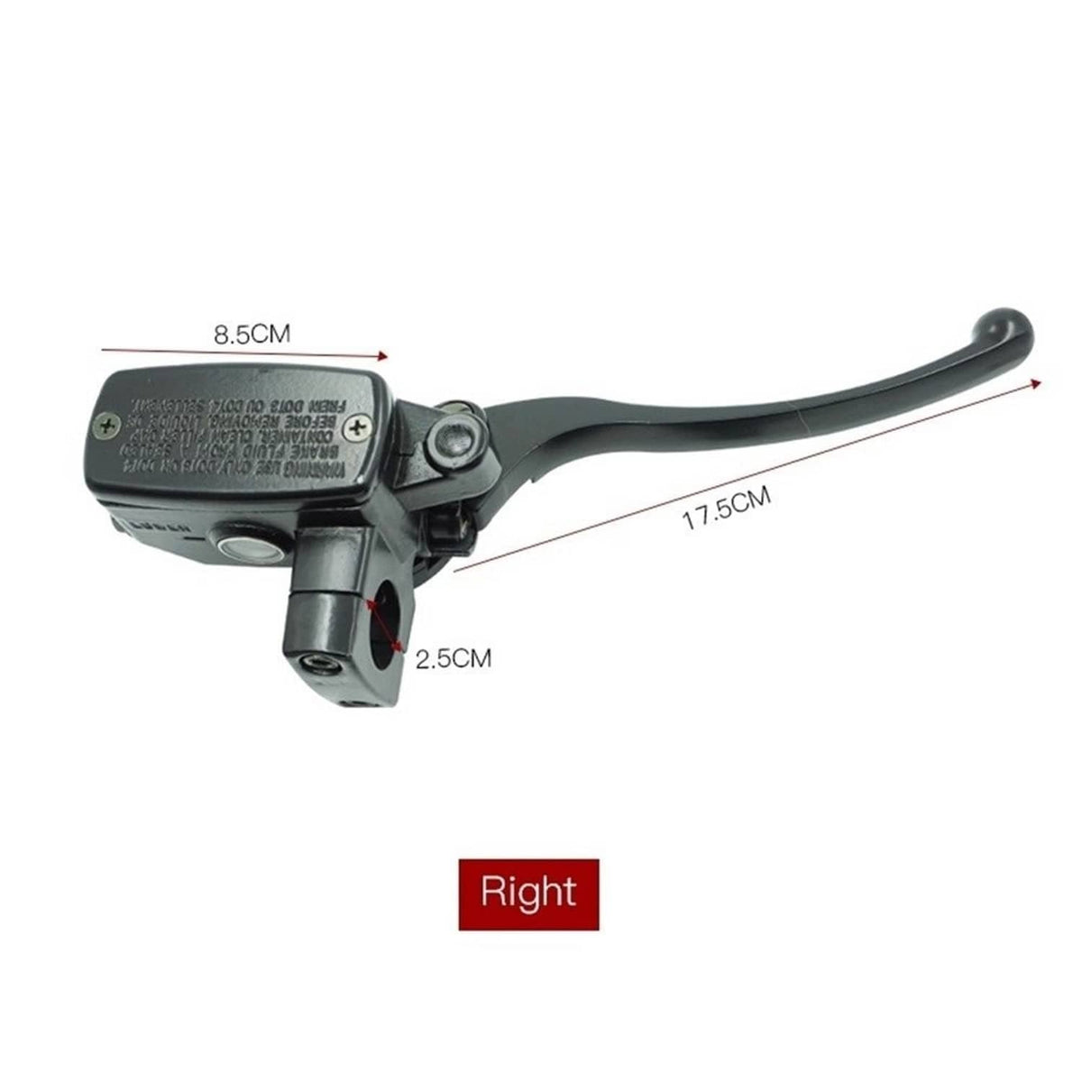 Bethesda Industrial 1 inch Motorcycle Brake Master Cylinder Clutch Lever For Honda Shadow (25MM)