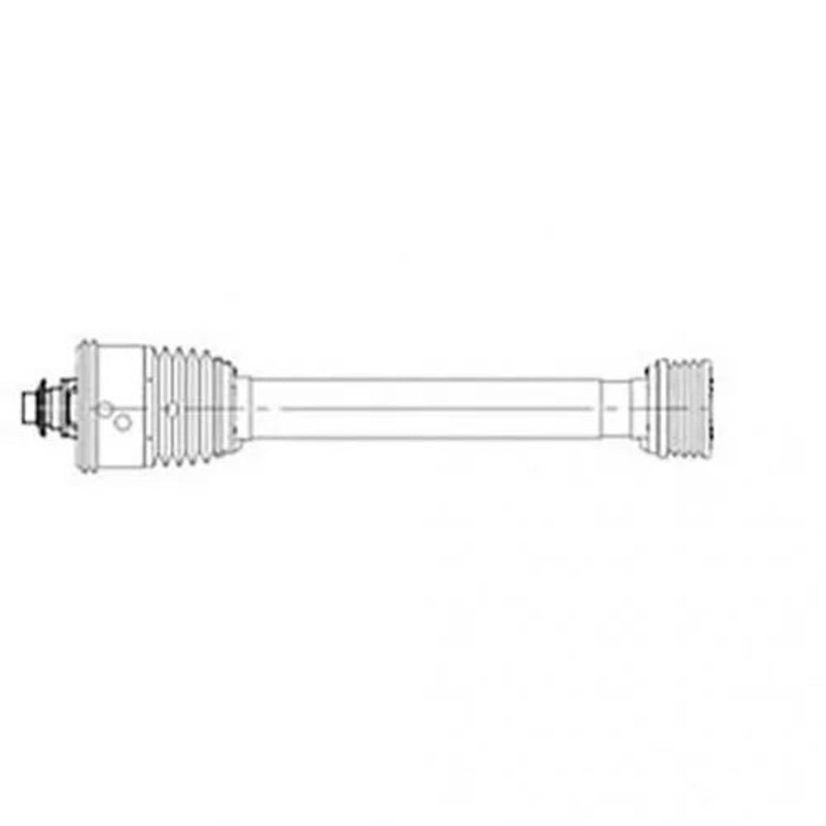 Bethesda Industrial CV PTO Driveline. 1-3/4" Less Implement Yoke fits New Holland 84437819