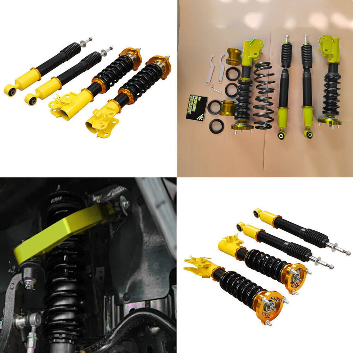 Bethesda Industrial Coilovers Suspension Kit For 06-11 Honda CIVIC Adjustable Height Shocks Struts