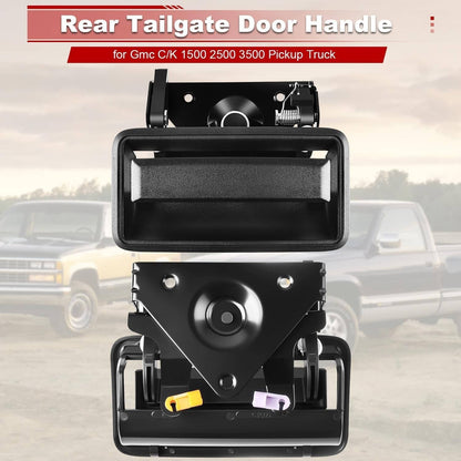 Bethesda Industrial Black Tailgate Handle & Bezel for Chevy GMC CK 1500 2500 3500 Pickup Truck NEW