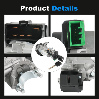 Bethesda Industrial 35100-SDA-A71 Ignition Switch Lock Cylinder Auto Trans w/2 Keys for Honda Accord