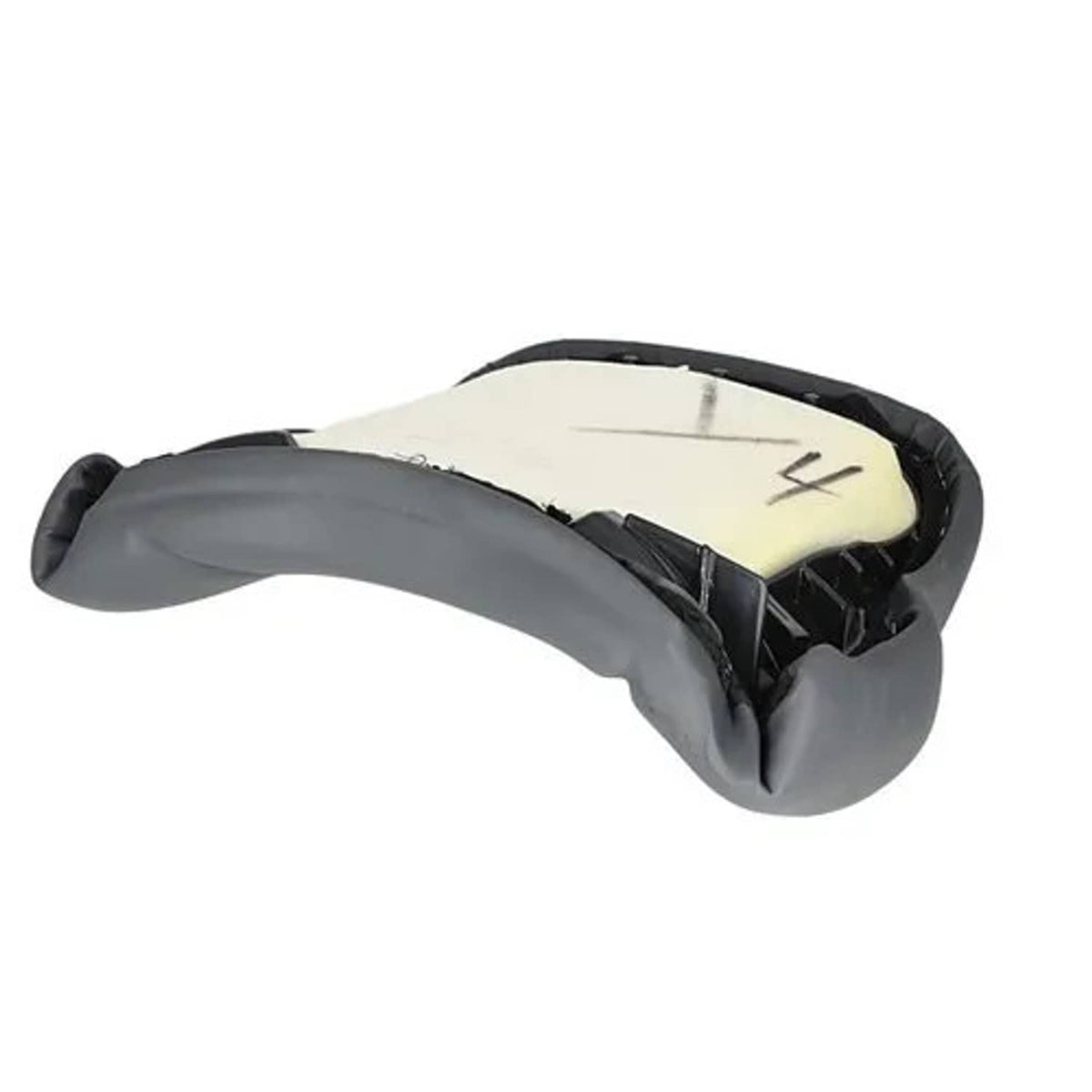 Bethesda Industrial Backrest - Gray Vinyl fits John Deere AT315382 fits Bobcat S175 S185 773 6675321