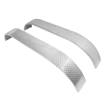 Bethesda Industrial Trailer Fenders 14" 15" 16" Tandem Teardrop Tread Plate Cargo 72" L 18" H 9" W