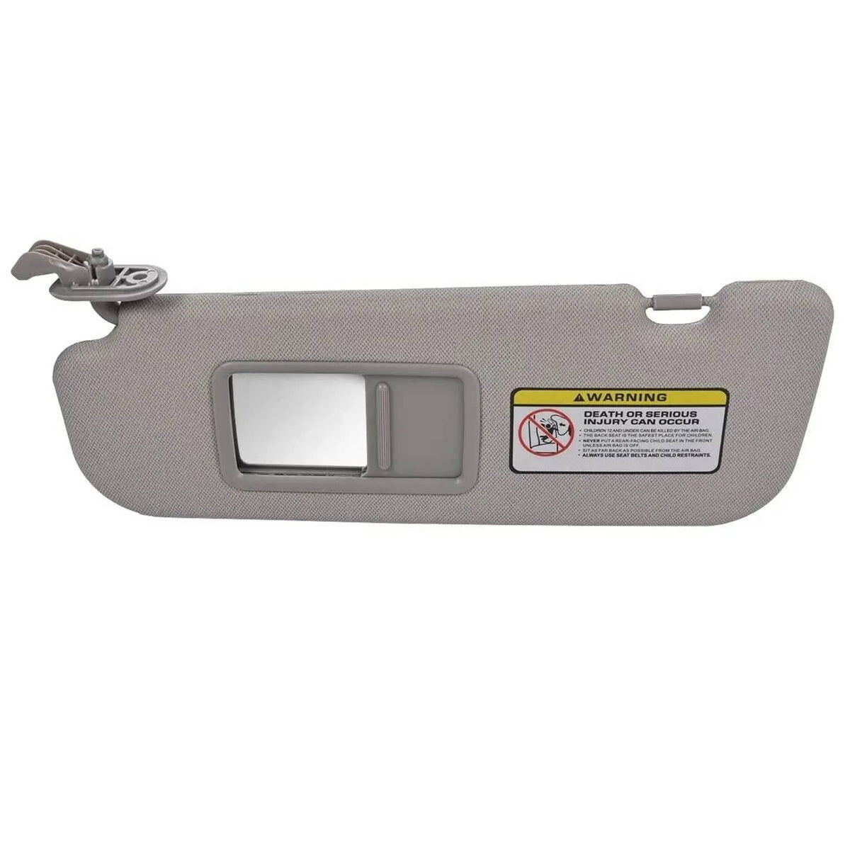 Bethesda Industrial Grey Sun Visor Makeup Mirror Left-Driver Side For 2011-2016 Hyundai Elantra MD