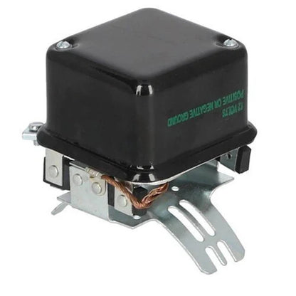 Bethesda Industrial Voltage Regulator - 12 Volt - 4 Terminal - Curved Mount fits John Deere A