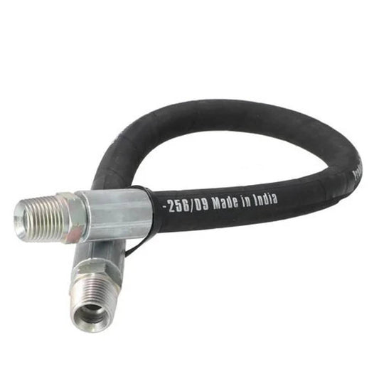 Bethesda Industrial Hydraulic Hose 24" x 1/2" with 1/2" NPT Rigid Male Ends