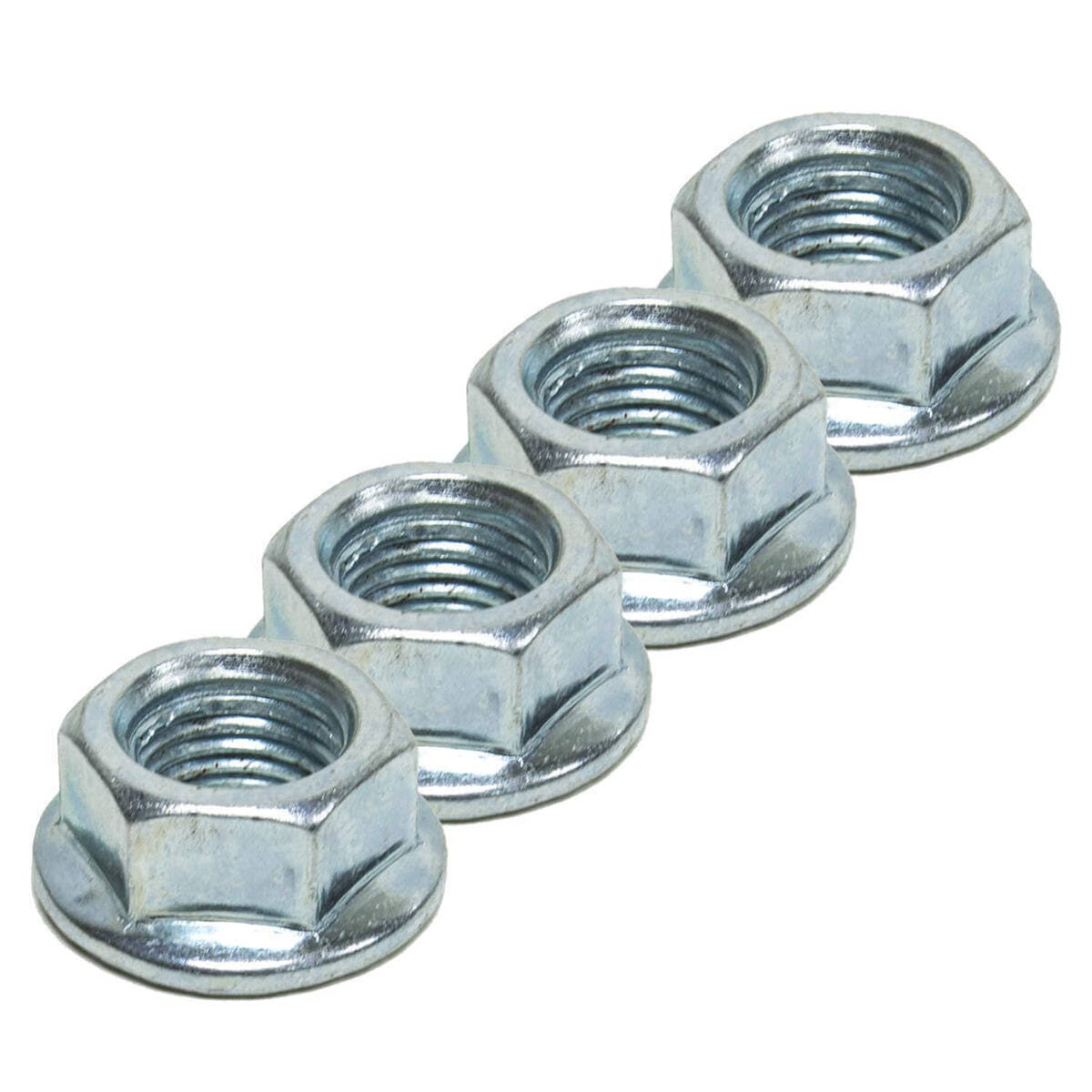 Bethesda Industrial 4PK Genuine OEM Wright Commercial Mower Nut Lock Flange 3/8-24 Z
