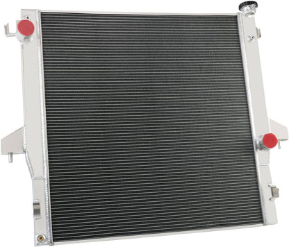 Bethesda Industrial 2 Row Radiator For 2003-2009 Dodge Ram 2500 3500 5.9L 6.7L Diesel Cummin Silver