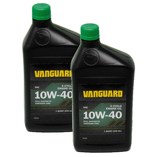 Bethesda Industrial (2) Genuine OEM Briggs & Stratton 100403Q Oil 10W40 Full Synthetic 32 oz.